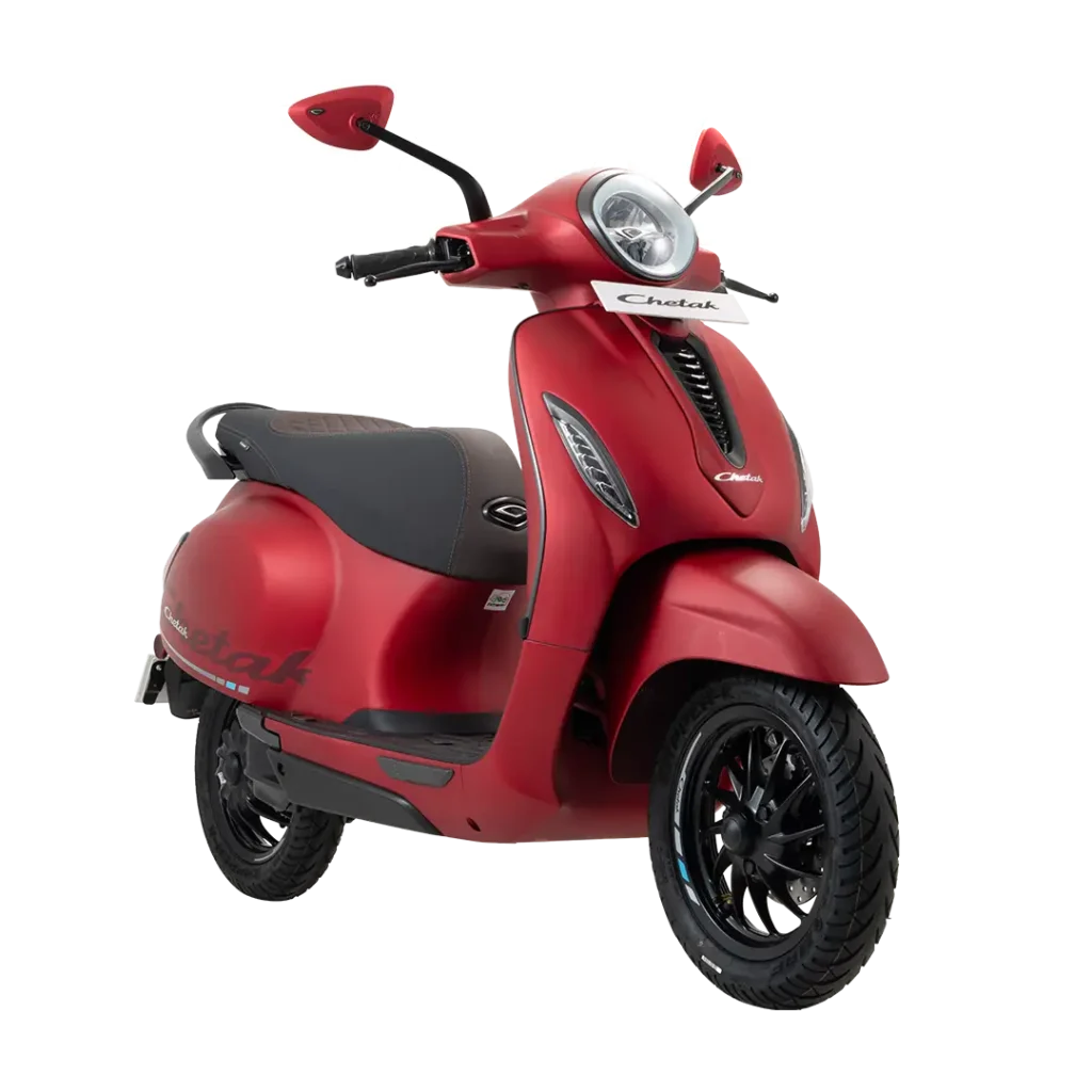 Bajaj Chetak 3001 red color variant