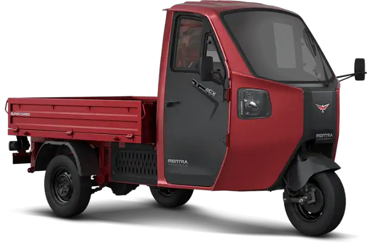 montra-super-cargo-tray-variant Montra Super Cargo Electric 3Wheeler tray variant for delivery use