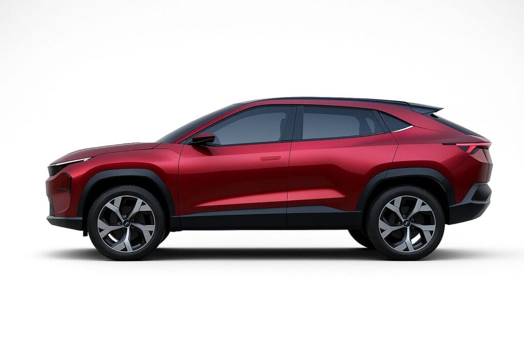 Tata Curvv 2025 Front Look Comparison with Creta and Seltos
