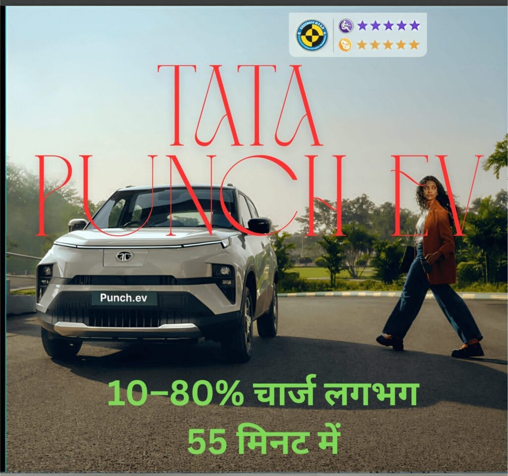 "Tata Punch EV 2025 featured image showcasing electric SUV design and launch highlights"