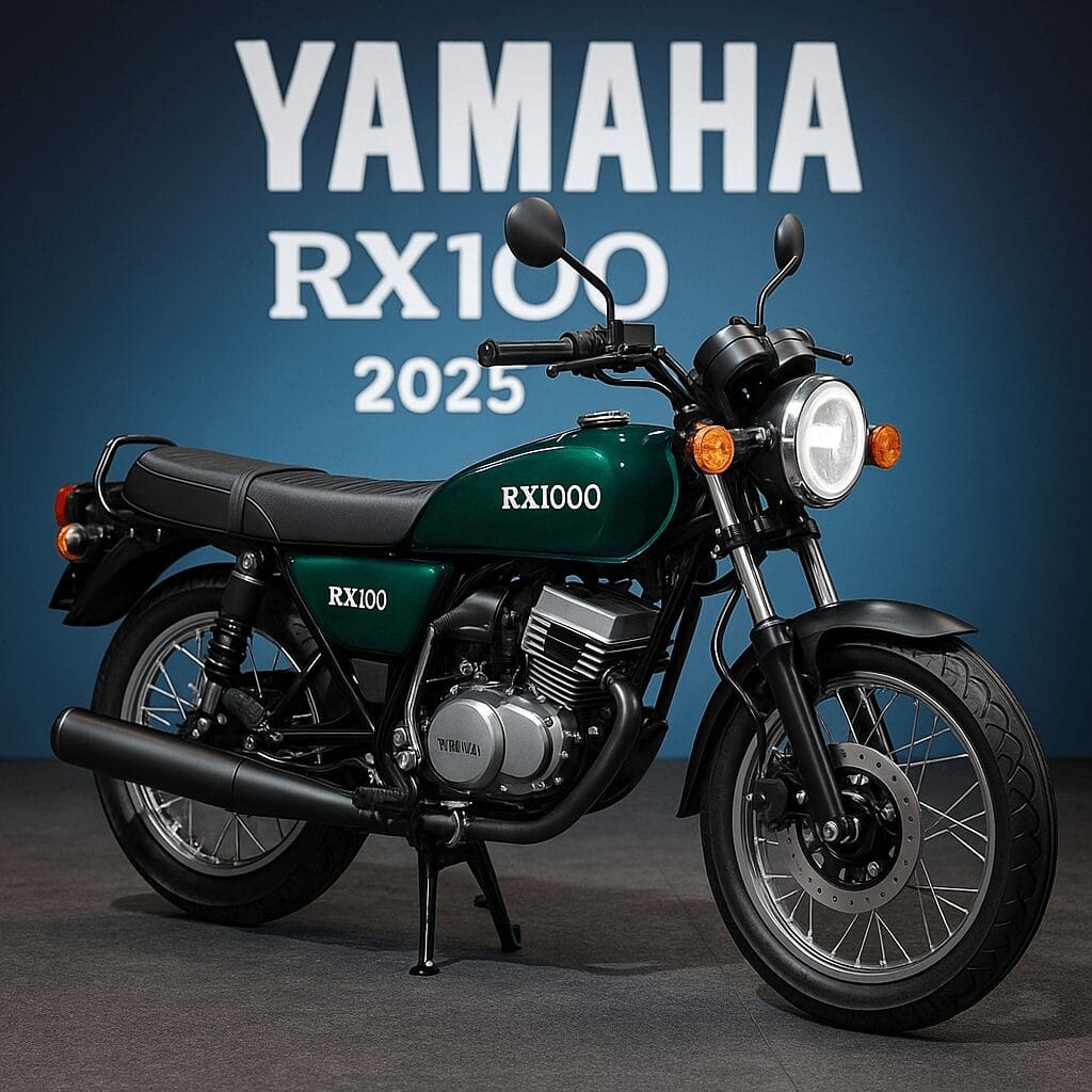 Yamaha RX100 2025 RX1000 Green Edition – Futuristic Styling के साथ लॉन्च मॉडल